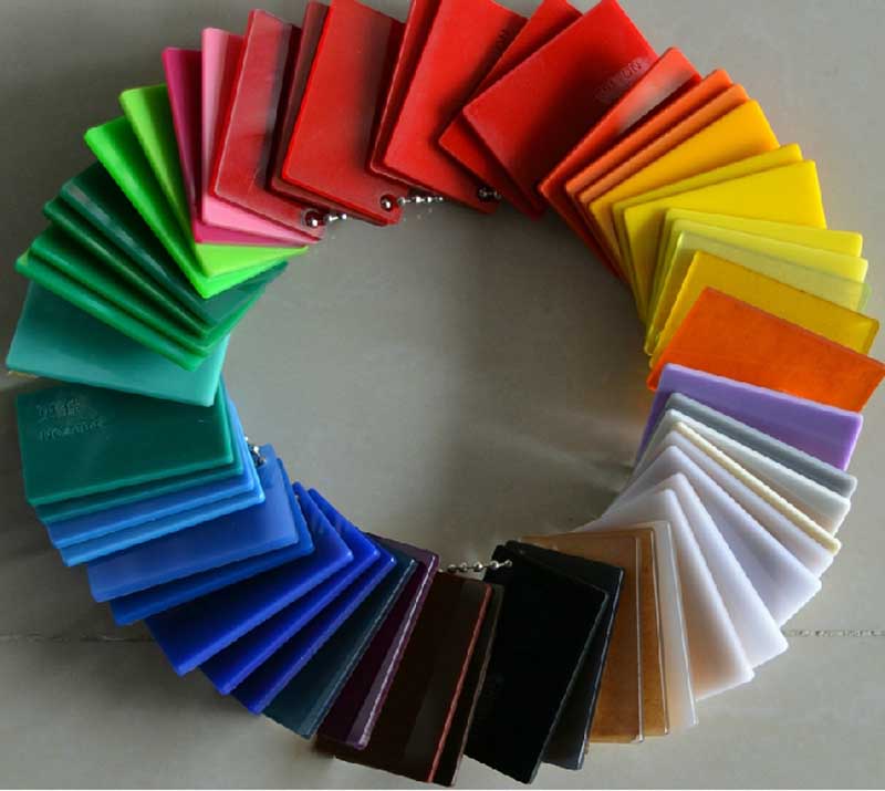 彩色亚克力板材